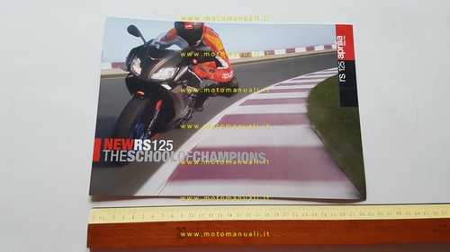 Aprilia 125 2006 depliant - aprilia, rs