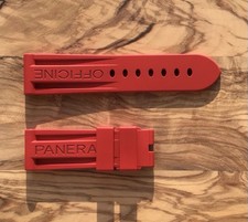 PER PANERAI CINTURINO GOMMA 24