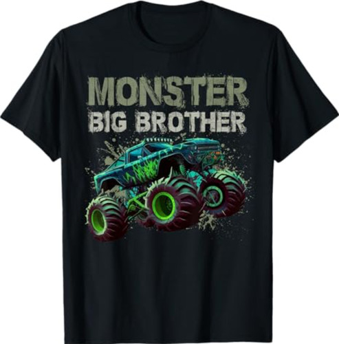 Maglietta monster truck - monster, grande