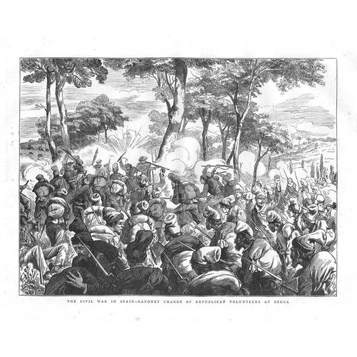 Guerra civile spagnola - civile, carica