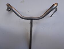 Manubrio bici pieghevole tipo GRAZIELLA ferro larghezza cm 46, Carnielli Bianchi