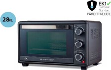 Forno Fornetto elettrico Ventilato 28 litri 1500 Watt Nero Pyramidea FOK2812