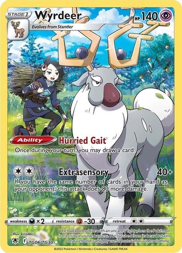 Wyrdeer tg06 tg30 pokemon - wyrdeer,