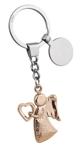 Portachiavi angelo con cuore - portachiavi,