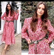 Abito camicia midi manica