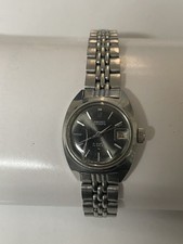 Seiko 2205 0190 Watch Bracciale Chicchi Riso Orologio Hi Beat FUNZIONANTE