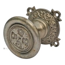 Pomello-Porta Antico Lily Perlina Maniglia per Porta Maniglia Vecchio 44mm