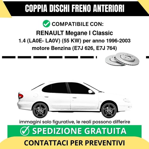 Coppia dischi freno anteriori - freno,