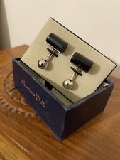 Gemelli polso neri uomo - gemelli,