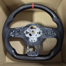 VOLANTE SPORTIVO TAGLIATO VW Golf 7/7.5 GTI GTD GTE R VW POLO GTI PELLE/CARBONIO