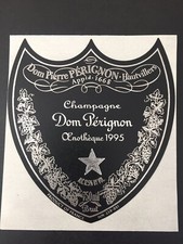 Une étiquette de champagne