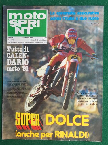 Rivista magazine moto sprint - rivista/magazine,