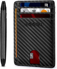 Cartera Delgada Minimalista de