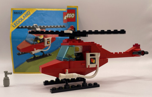 Lego fire patrol - lego, copter