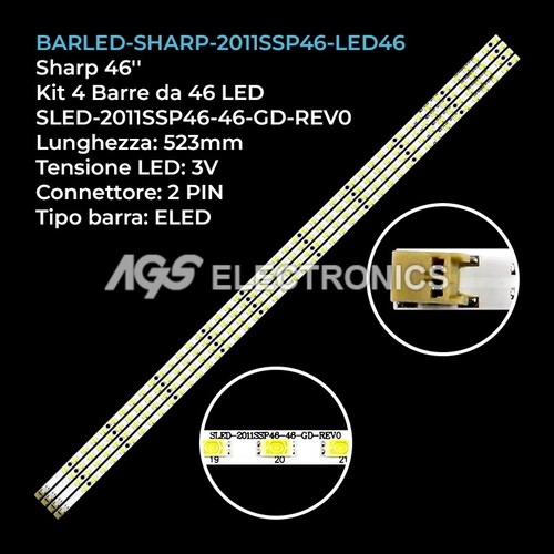 Kit barre strip - 4,