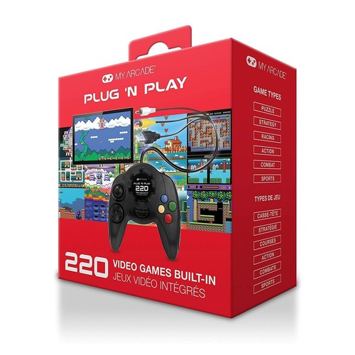 Arcade plug play console - n,