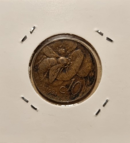 Moneta centesimi ape - centesimi, 1921