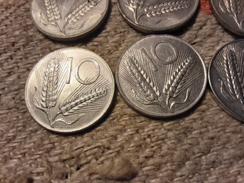 Monete lire 3 - 10, del