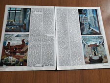 1974 TONINO CAPUTO PITTORE SCENOGRAFO ITALIANO OPERE LAVORO VINTAGE ARTICLE