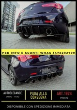 1924 Diffusore Dam adatto per alfa romeo giulietta nero lucido