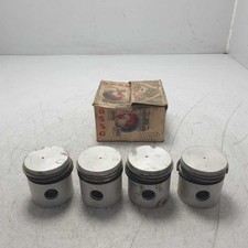Serie Kit x4 pistoni Fiat 600 113 1955-71 diam 60,4 mm fondo magazzino