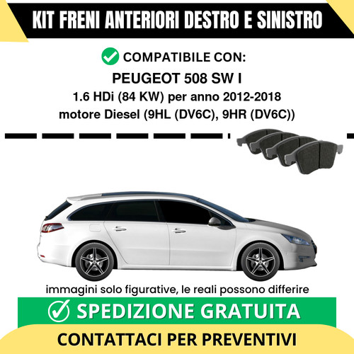 Pastiglie freno anteriori - pastiglie, per