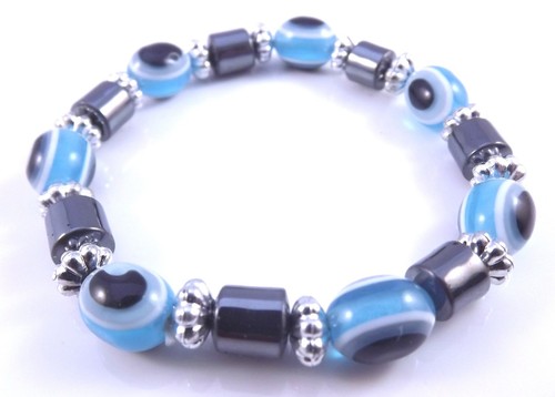 Malocchio blu cabala bracciale - blu,