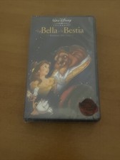 LA BELLA E LA BESTIA WALT DISNEY VIDEOCASSETTA VINTAGE SIGILLATA VHS