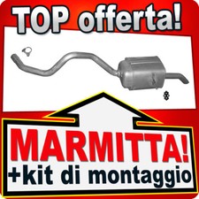 Silenziatore posteriore per - silenziatore,