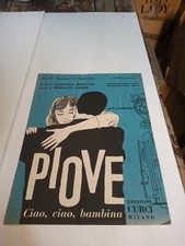 Spartito piove ciao - spartito,