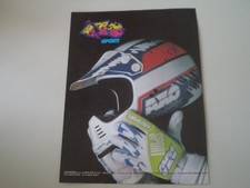 advertising Pubblicità 1989 CASCO HELMET AXO SPORT KEVLAR MIX - DI BERLESE