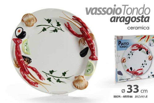 Piatto portata pesce vassoio