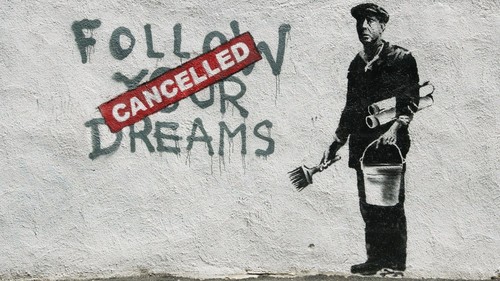 Banksy segui tuoi sogni - i,