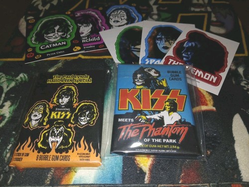 Kiss waxpacks fantasma del - kiss,