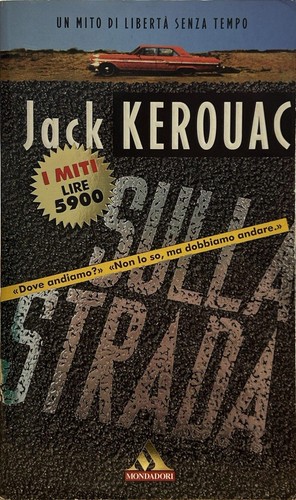 Libro sulla strada jack - sulla, strada-jack