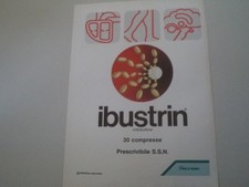 Pubblicita' FOGLIO PUBBLICITARIO anno 1986 - MONTEDISON FARMITALIA CARLO ERBA