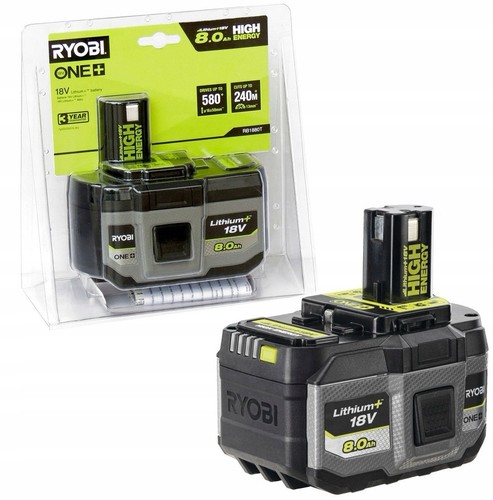 Batterie ryobi 0ah high - 8,0ah,