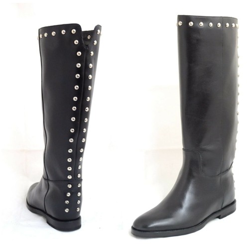 Stivali donna borchie - donna, zeppa