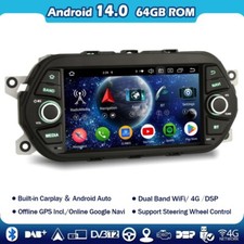 7" 64GB Android 14 Autoradio