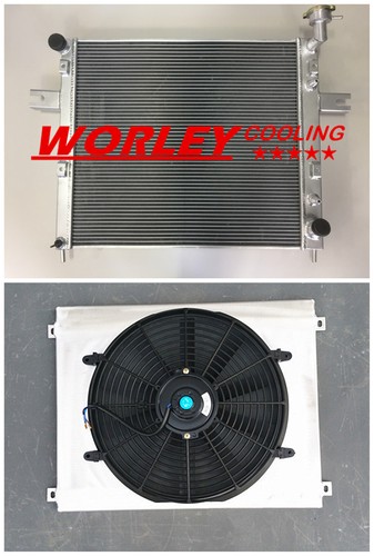 Aluminum radiator shroud - radiator,
