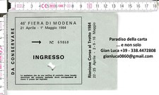 Biglietto ticket ingresso - ticket,