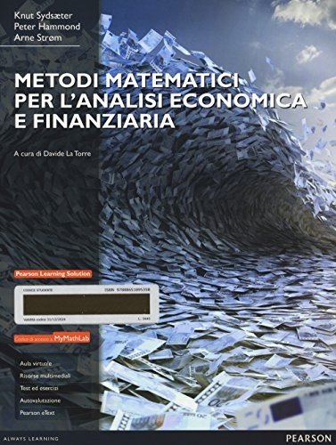 Metodi matematici per - matematici,