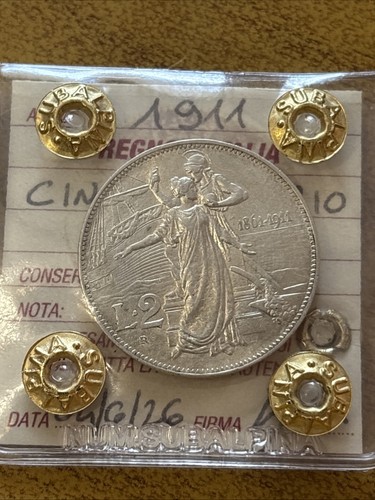 Regno italia 2 lire - d',