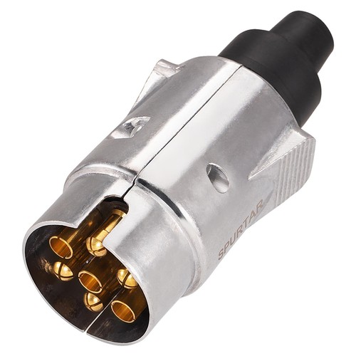 Spina poli rimorchio 12v - 7,