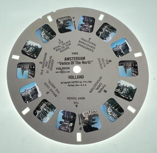 Vintage view master reel 1905 - vintage,