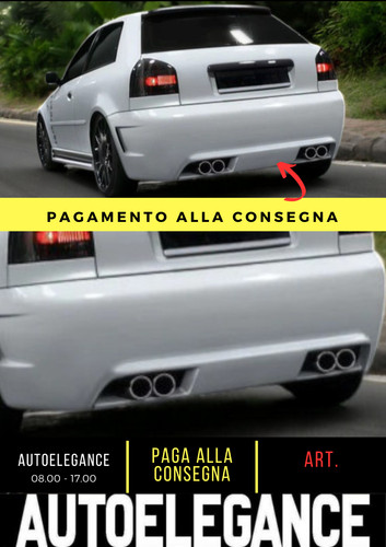 Paraurti posteriore adatto per - posteriore,