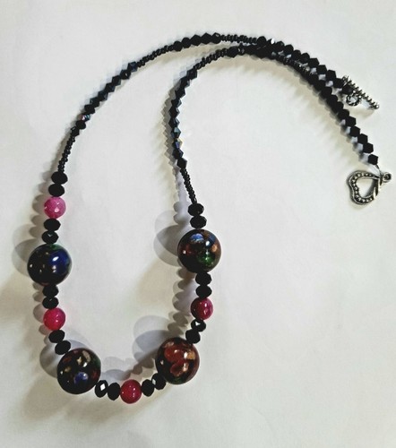 Collana sfere discoteca - collana,