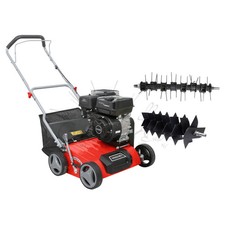 Scarificatore arieggiatore motore a benzina 4 tempi 2 in 1 cilindrata 212 cc