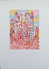 Antonio Vangelli - Serigrafia materica originale P.A. firmata