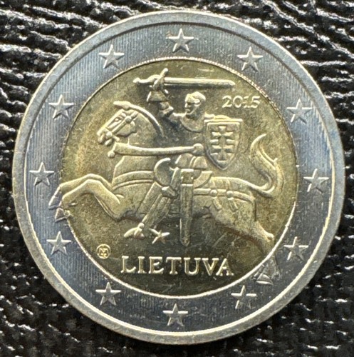 Lituania 2015 lmk bimetallico - lituania, 2015-lmk